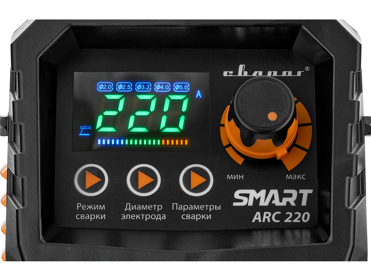 Сварочный инвертор Сварог SMART ARC 220 (Z28403)