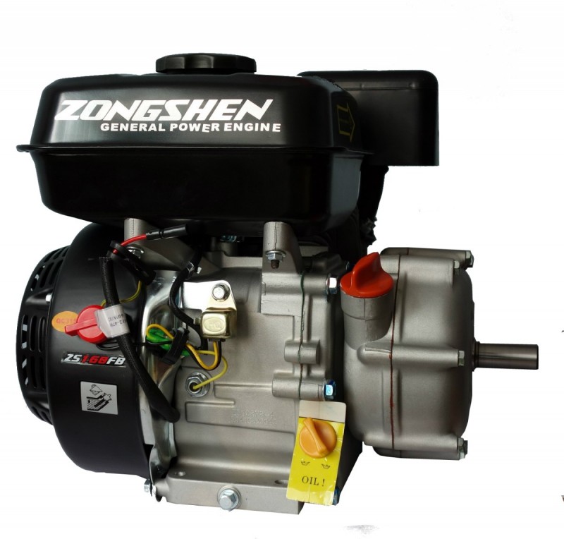 Двигатель бензиновый ZONGSHEN ZS 168FB-4 (168F-2R) D22
