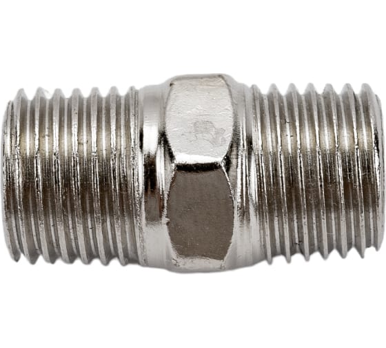 Соединение нар. резьба 1/4" х нар. резьба 1/4" (сталь) ECO