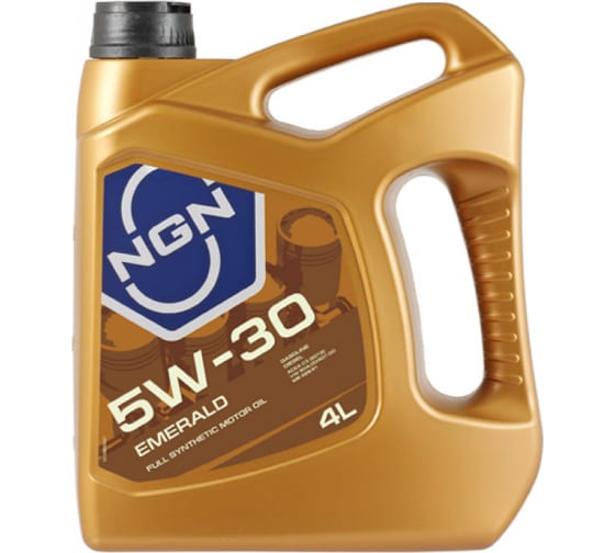 Масло синтетическое NGN SAE 5W30 SM/CF EMERALD 4л