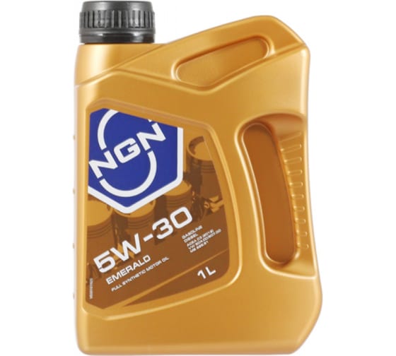 Масло синтетическое NGN SAE 5W30 SM/CF EMERALD 1л