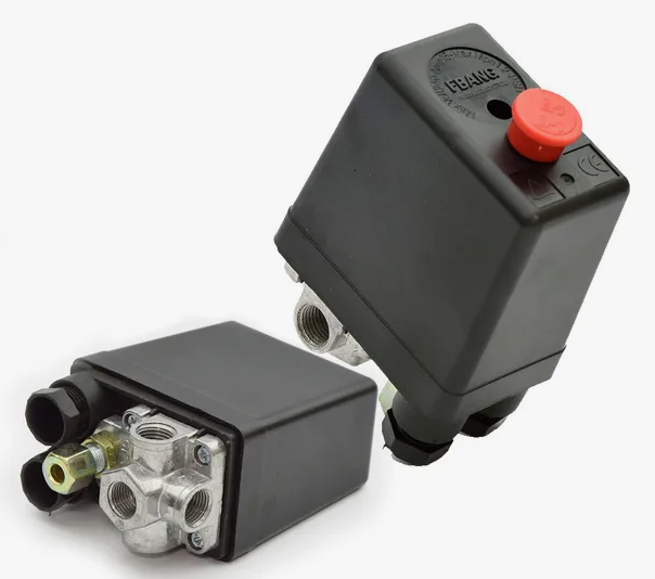 Автоматика с регулировкой давления компрессора 4 выхода 380В МАХ 500 VOLT.MAX 12 BAR, AEZ, 010149A3