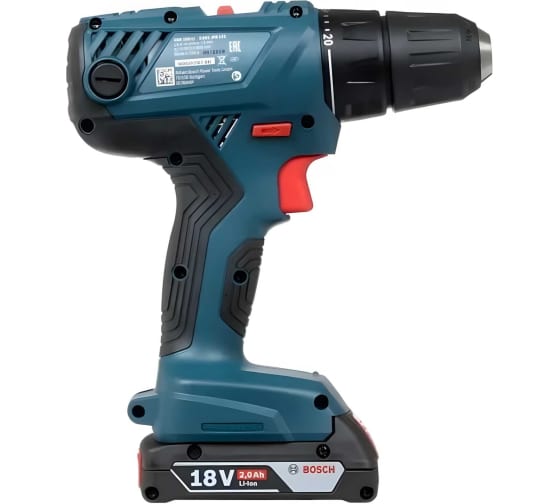 Шуруповерт аккумуляторный BOSCH GSR 180 (2Ач)