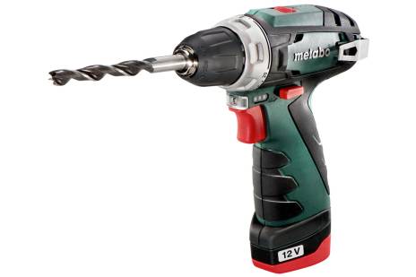 Шуруповерт аккумуляторный METABO PowerMaxx BS(1акк.,сумка)