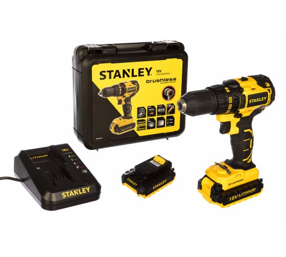 Шуруповерт аккумуляторный STANLEY SBD20S2K