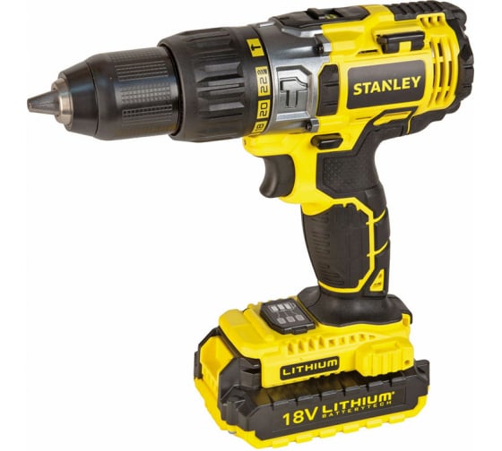 Шуруповерт аккумуляторный STANLEY STDC18LHBK