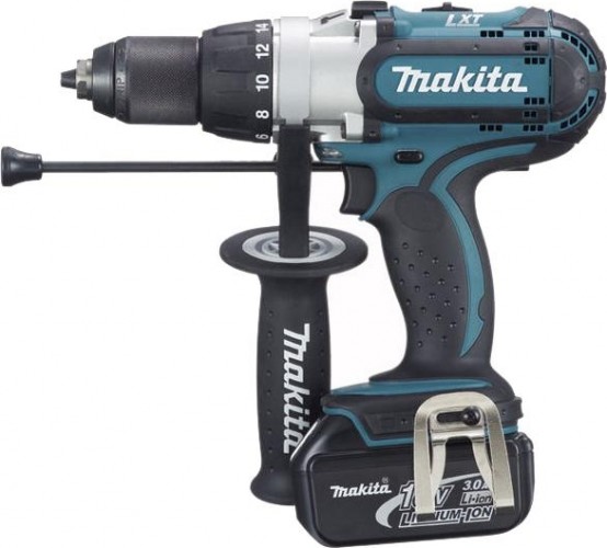 Шуруповерт аккумуляторный ударный MAKITA DHP451RFE
