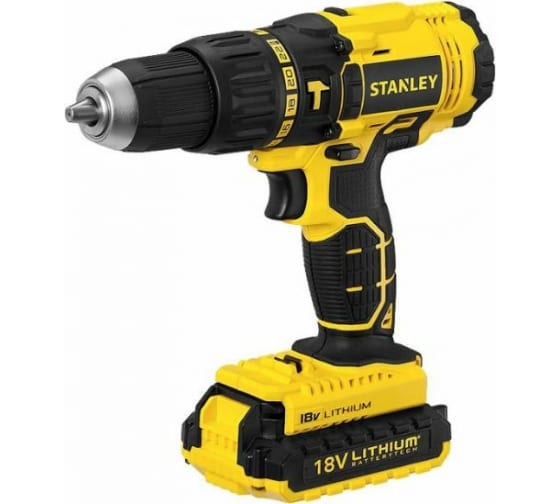 Шуруповерт аккумуляторный ударный STANLEY SCH201D2K