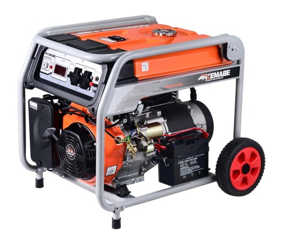 Генератор бензиновый TOR KM6500H 5,0 кВт 220В 27 л с ручным запуском