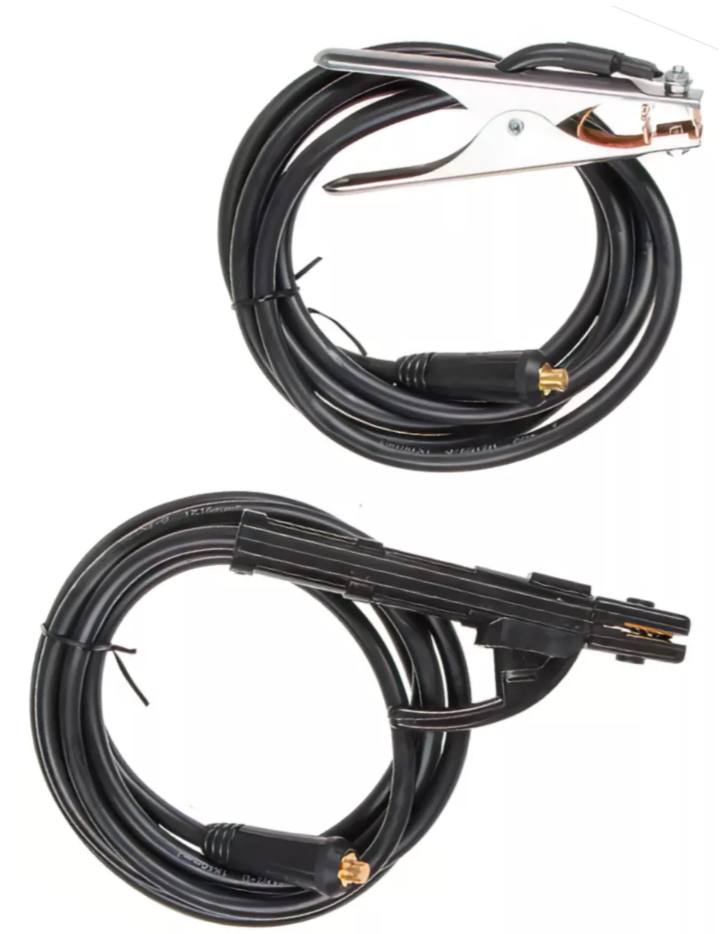 Комплект сварочный для MMA (до 300А, 3 + 3 м) SOLARIS