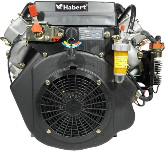 Двигатель дизельный HABERT HD2V910 D25.4 мм 20А