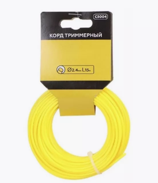 Леска CHAMPION круглая 2,4 мм*15м (С5004)