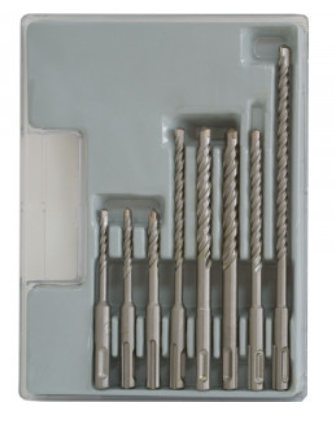Набор буров SDS-plus Калибр НБ-8 (дисплей, 8шт.)