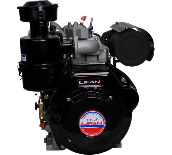 Двигатель LIFAN Diesel 192F D25 (конусный вал)