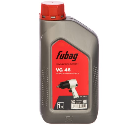 Масло для пневмоинструмента 1л. VG 46 FUBAG