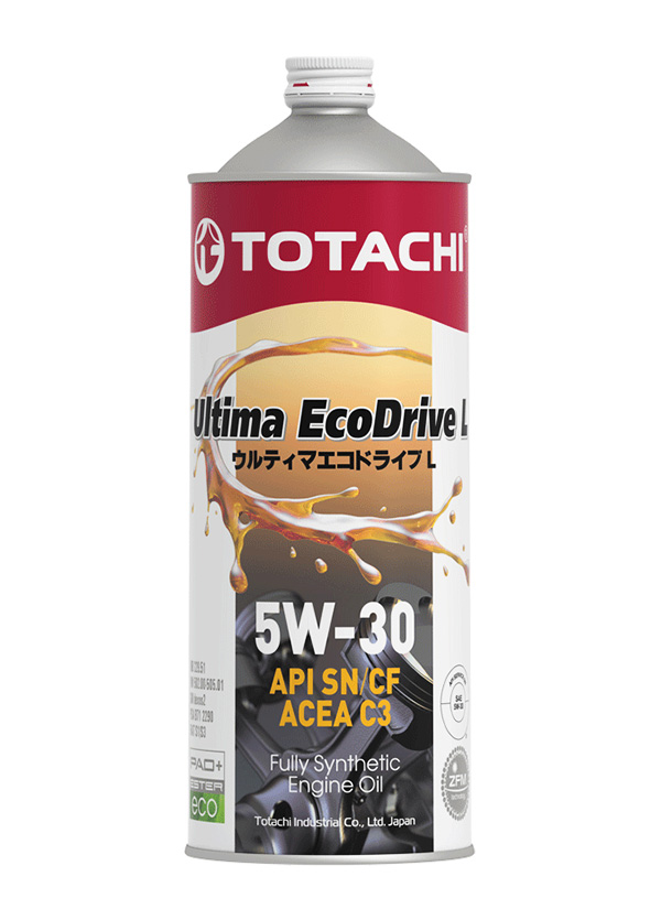 Масло моторное TOTACHI Ultima EcoDrive L Fully Synthetic SN/CF 5W-30 1л