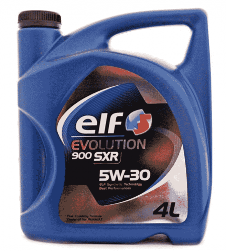 Масло ELF моторное 5W30 EVOLUTION SXR 900 A5/B5 SL/CF 4 л (синтетика)