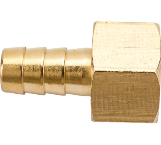 Соединение внутр. резьба 1/2" х елочка 12 мм (латунь) ECO