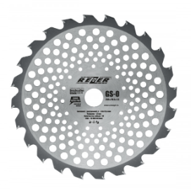 GS-O, 230mmx25.4mmx1.3mmх24Т нож д/бензокосы 24 зуба