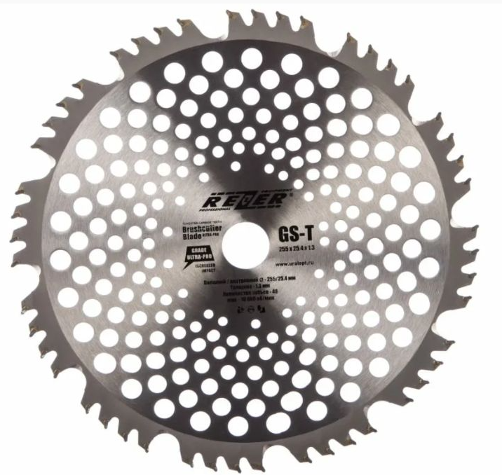 Нож д/бензокосы GS-T, 230mmx25.4mmx1.3mmх48 48 зубьев