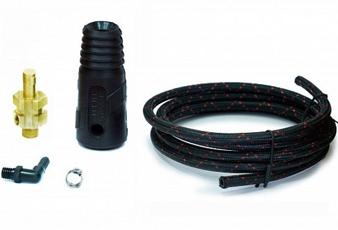 Разъем силовой TIG 50 M12x1 шланг L=2m
