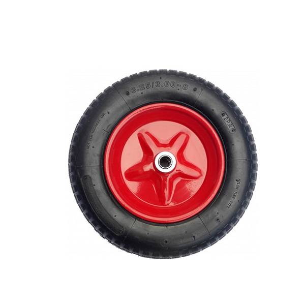 Колесо PU 3.25/3.00х80 d=16/12 бескамерное