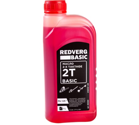 Масло REDVERG Basic 2-х тактное (1л)