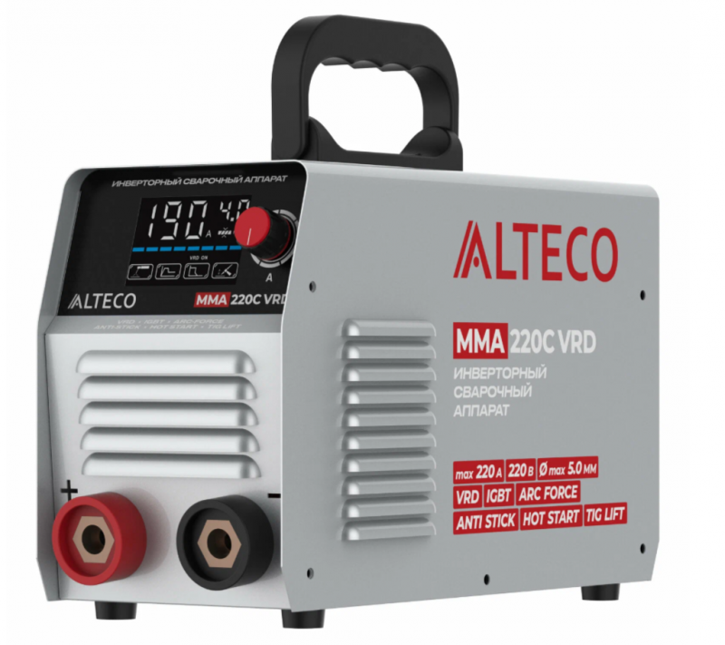 Инверторный сварочный аппарат ALTECO MMA-220С VRD