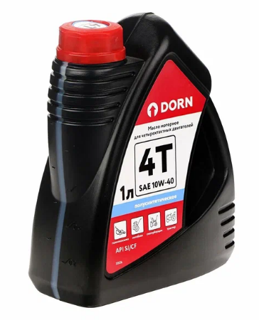 Масло 4-тактное полусинтетическое №1 SAE 10W40 API 1.0л