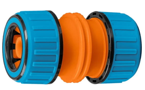 GRINDA TM-U, 1/2″ - 3/4″, универсальная, пластиковая с TPR, для шланга, ремонтная муфта, PROLine (8-