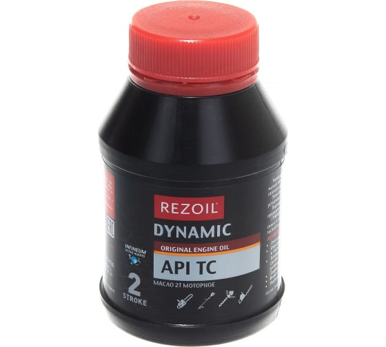 Масло REZOIL DYNAMIC 2-т. минеральн. API TC 0,1 л (24шт./уп.)