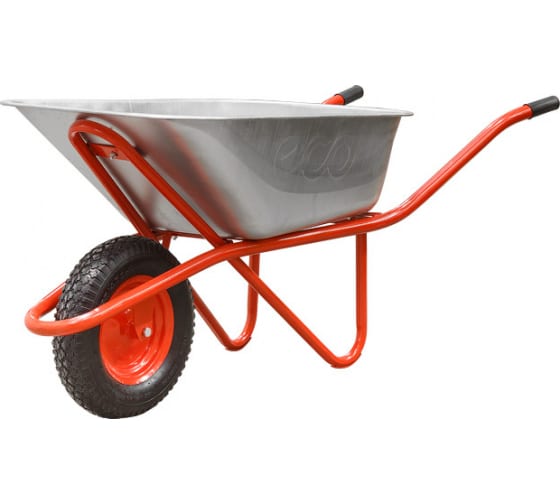 Тачка строительная ECO WB301-1 (130л, 300кг, 1 пневмоколесо 4.00-8)