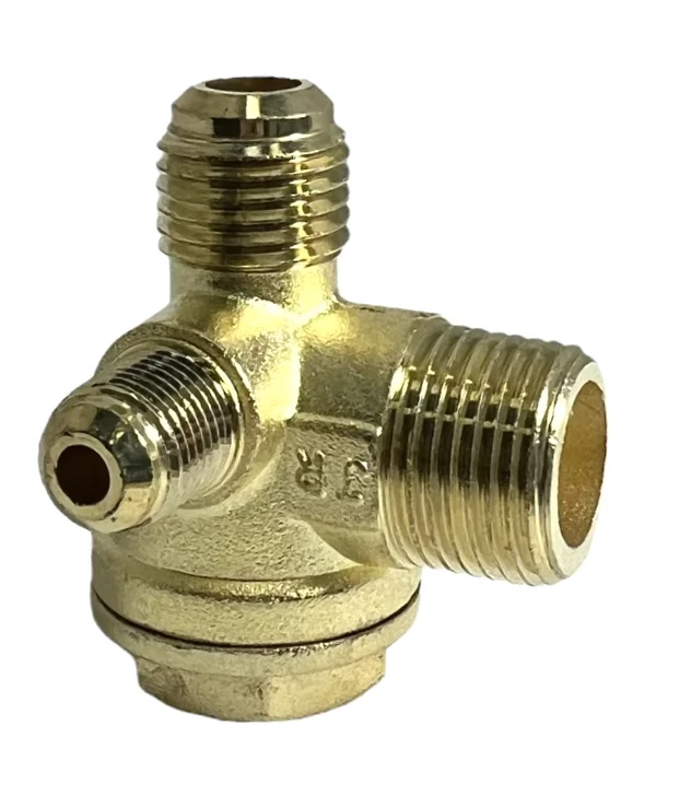 Обратный клапан для бесшумных компр наруж 1/4" 3/8" М14х1,5 M10x1