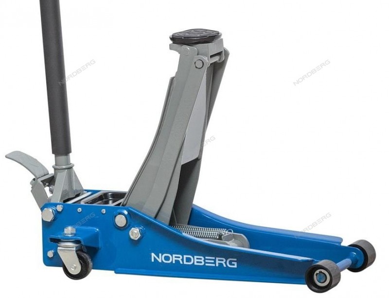 Домкрат подкатной 3,2 т, супернизкий подхват,педаль N32032