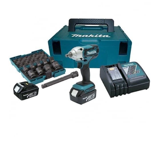 Гайковерт аккумуляторный MAKITA DTW190JX3