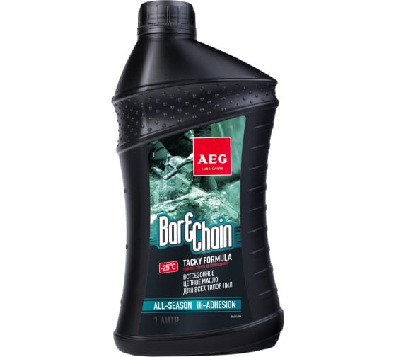 Масло цепное AEG BAR&CHAIN LUBE 1 л (30611) (10 шт/кор)