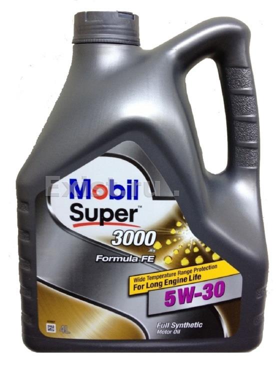 Масло синтетическое MOBIL Super 3000 X1 5W30 4 л