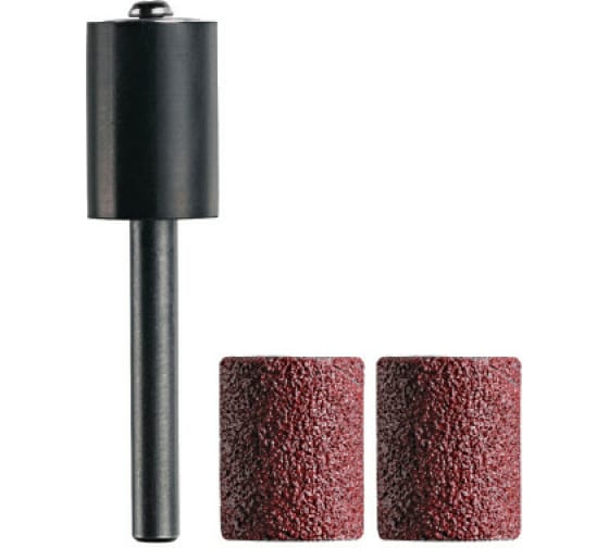 Держатель Dremel для Trio 4,8 мм + 2 шлифовальные насадки (60) TR407