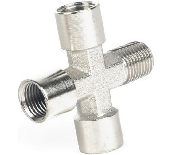 Переходник крестообразный PATRIOT 1259/2 (крест 1/4"MFFF) (1/1)