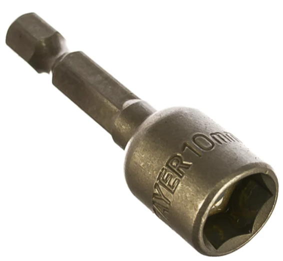 STAYER 10 х 48 мм, 1 шт, бита с торцовой головкой, Professional (26390-10)