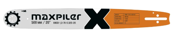 Шина для бензопил MXGB-1,3-76-0.325-20 (Carver 52-20.62-20,Patriot Pt 5220.Huter)