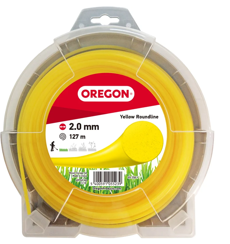 Леска 2.0мм* 127м круг желтая OREGON 69-358Y