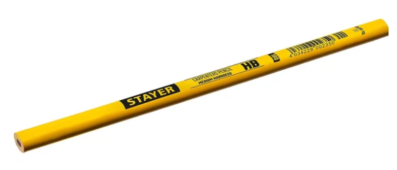 STAYER HB, 180 мм, строительный карандаш плотника (0630-18)