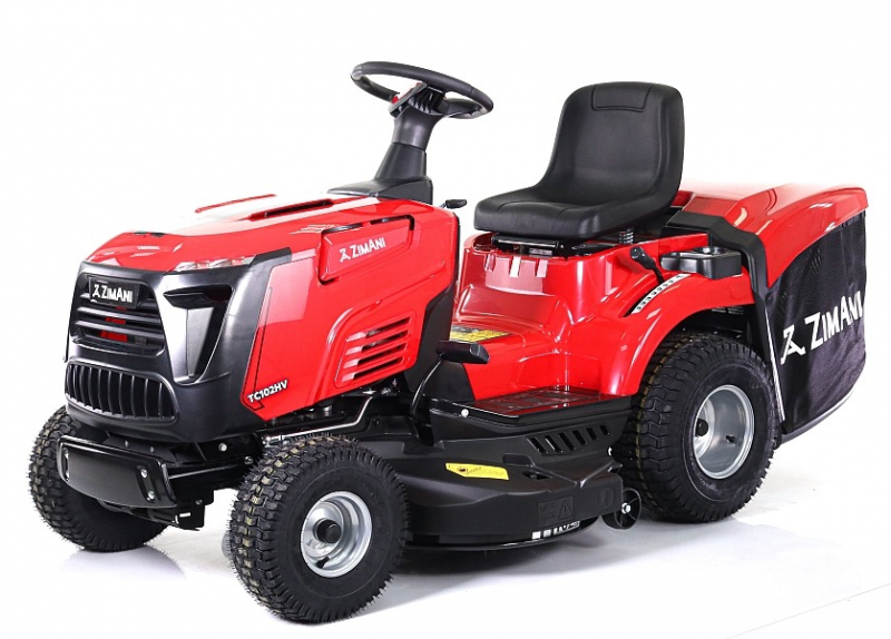 Минитрактор ZIMANI TC102HV Loncin LC2P73F, 583 куб. м., гидростатика, травосборник 300л, ширина коше