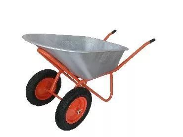 Тачка строит 2-кол.WB5009MS2 300кг/100л. синяя,оранжевая