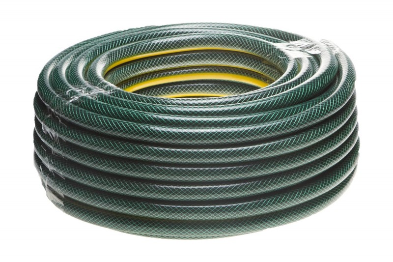 GRINDA STANDARD, 1/2″, 25 м, 20 атм, трёхслойный, армированный, поливочный шланг (429000-1/2-25)