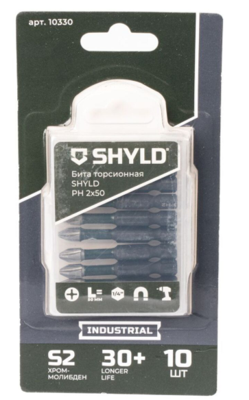 Бита SHYLD торсионная PH2х50 (10шт.)(10330)