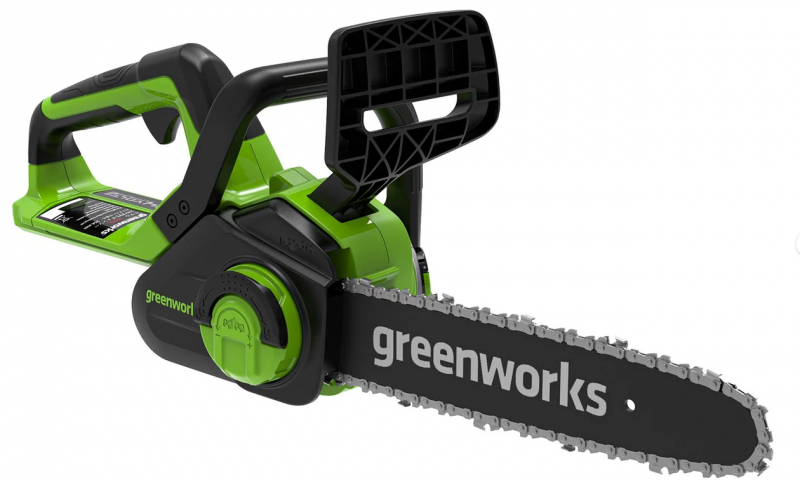 Пила цепная аккумуляторная GREENWORKS G40CS30IIk2, 40v, 30 см (АКБ 2Ач и ЗУ)