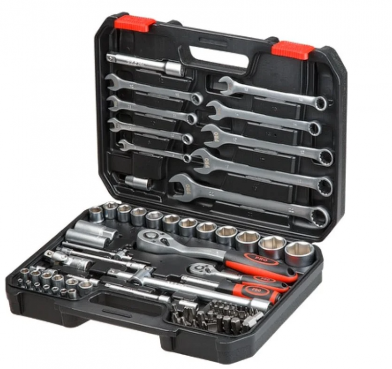 Набор головок и ключей 82пр. 1/4",1/2" PRO STARTUL GRAND PRIX (PRO-082G)