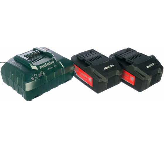 Набор METABO Basic Set 4,0 (2акк 18В 4,0 Ач +ЗУ)